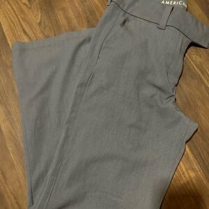 American Eagle Outfitters Gray Wide Leg Pants